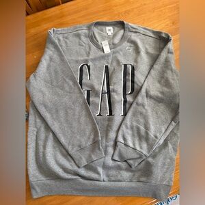 GAP Men's Gray Sweatshirt! Size xxl NWT. UNISEX
